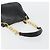 Borsa a Spalla con Catena PRADA in Pelle Nera e Oro Auth yk20455A Nero D'oro - vista 7