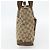 Borsa Tote GUCCI GG Canvas Beige Argento 019 0402 Auth 182184 - vista 4