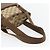Borsa Tote GUCCI GG Canvas Beige Argento 019 0402 Auth 182184 - vista 7