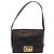 Céline Borsa a tracolla CELINE Horse Carriage in pelle nera e oro Auth 184168 Nero D'oro - vista 2