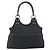 Borsa a mano GUCCI GG Canvas Nera Argento Autentica 183035 Nero - vista 2