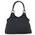 Borsa a mano GUCCI GG Canvas Nera Argento Autentica 183035 Nero - vista 3