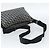 Borsa a tracolla Christian Dior Trotter Canvas Nera Argento Autentica 183317A Nero - vista 7