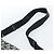 Borsa a tracolla Christian Dior Trotter Canvas Nera Argento Autentica 183317A Nero - vista 8