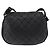 CHANEL Matelasse Shoulder Bag Beschichtetes Canvas Schwarz Silber CC Auth bs35469 - Ansicht 3