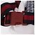 GUCCI Sherry Line Waist bag Canvas Navy Silver Red 502095 Auth 183093M Argento Rosso Blu navy - vista 16