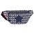GUCCI Sherry Line Waist bag Canvas Navy Silver Red 502095 Auth 183093M Argento Rosso Blu navy - vista 2