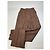 Vintage Chloé Wollhose Rostbraun Creme M - Ansicht 2