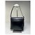 Vintage Givenchy Lederschultertasche Schwarz Silber - Ansicht 2
