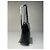 Vintage Givenchy Lederschultertasche Schwarz Silber - Ansicht 5