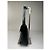 Vintage Givenchy Lederschultertasche Schwarz Silber - Ansicht 7
