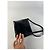 Vintage Givenchy Lederschultertasche Schwarz Silber - Ansicht 9