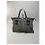Céline Vintage Celine Nylon Tote mit Lederbesatz Olive Black Grün - Ansicht 14