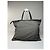 Céline Vintage Celine Nylon Tote mit Lederbesatz Olive Black Grün - Ansicht 15
