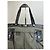 Céline Vintage Celine Nylon Tote mit Lederbesatz Olive Black Grün - Ansicht 7