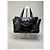 Vintage Givenchy Ledertasche Schwarz Silber - Ansicht 10