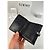 Vintage Loewe Anagram Canvas Wallet Black Silver - view 3