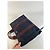 Trim Hermès Tote Vintage Hermes in tela con bordi in pelle Navy Rust Blu navy - vista 11