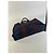 Trim Hermès Tote Vintage Hermes in tela con bordi in pelle Navy Rust Blu navy - vista 12
