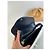 Céline Bolso de hombro de cuero vintage Celine Navy White Gold Azul marino - vista 9