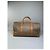 Céline Vintage Celine Canvas Duffle Bag Beige Braun Gold - Ansicht 2