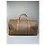 Céline Vintage Celine Canvas Duffle Bag Beige Braun Gold - Ansicht 8