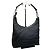 Vintage Gucci Nylon Shoulder Bag Black Silver