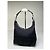 Vintage Gucci Nylon Shoulder Bag Black Silver - view 2