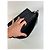 Vintage Givenchy Lederschultertasche Schwarz Silber - Ansicht 3