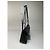 Vintage Givenchy Lederschultertasche Schwarz Silber - Ansicht 6