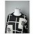 Vintage Balenciaga Leinen-Baumwoll-Pullover Schwarz Weiß M - Ansicht 13