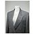 Vintage Dior Wool Blazer Gray Gold Buttons M Grey - view 13