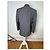 Vintage Dior Wool Blazer Gray Gold Buttons M Grey - view 4