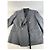 Vintage Dior Wool Blazer Gray Gold Buttons M Grey - view 9