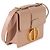 Borsa Micro 30 Montaigne in pelle di vitello liscia rosa chiaro Christian Dior - vista 4