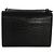 Borsa Medium Monogram Sunset in pelle di vitello nera con effetto coccodrillo Saint Laurent Nero - vista 2