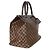Louis Vuitton Damier Ebene Canvas Greenwich PM Marrone - vista 4