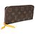 Louis Vuitton Monogram Canvas Zippy Wallet Braun - Ansicht 4