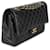 Timeless Borsa Chanel Black Quilted Lambskin Medium Classic Double Flap Nero - vista 4