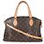 Louis Vuitton Monogram Canvas Rivoli MM NM Marrone - vista 2