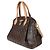 Louis Vuitton Monogram Canvas Rivoli MM NM Marrone - vista 3