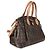 Louis Vuitton Monogram Canvas Rivoli MM NM Marrone - vista 4