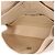 Timeless Borsa Chanel Beige Quilted Lambskin Medium Classic Double Flap - vista 5