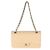 Timeless Borsa Chanel Beige Quilted Lambskin Medium Classic Double Flap - vista 7