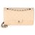 Timeless Borsa Chanel Beige Quilted Lambskin Medium Classic Double Flap - vista 8