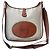 Borsa Hermès Evelyne 29 pelle Barénia e tela beige Marrone