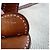 Borsa Hermès Evelyne 29 pelle Barénia e tela beige Marrone - vista 6