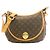 Borsa a tracolla Louis Vuitton Monogram Tulum GM M40075 Marrone