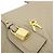 Borsa Louis Vuitton Monogram Empreinte Grand Palais MM Grigio - vista 3