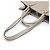 Borsa Louis Vuitton Monogram Empreinte OnTheGo MM Grigio - vista 5